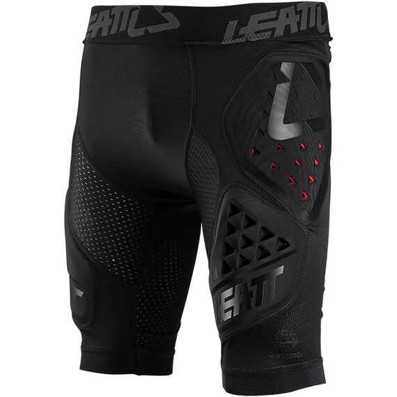 Spodenki z ochraniaczem LEATT Impact Shorts 3DF 3.0, Kolor: czarny, Rozmiar: XL, 3 zdjęcie