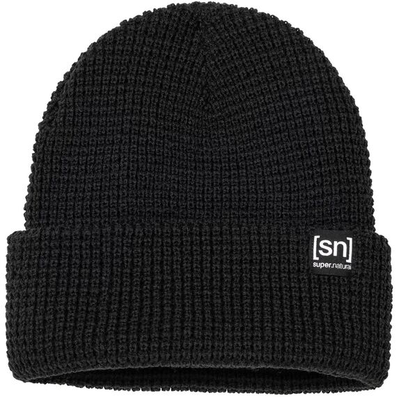 Czapka SUPER.NATURAL City Beanie ONE SIZE czarna