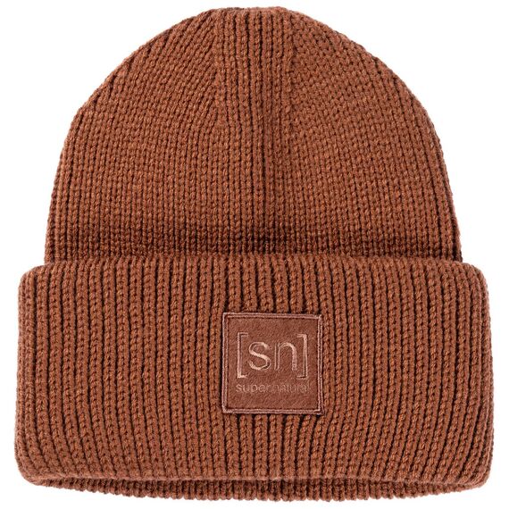 Czapka SUPER.NATURAL Krissini Beanie brązowa
