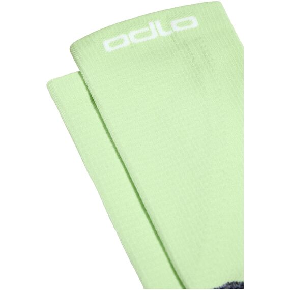 Skarpety Odlo CERAMICOOL RUN Socks quarter zielony, 2 zdjęcie