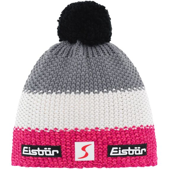 Czapka dziecięca Eisbar Star Pompon MÜ SKA kids różowa, Kolor: różowy, Rozmiar: one size Czapka dziecięca Eisbar Star Pompon MÜ SKA kids różowa, Kolor: różowy, Rozmiar: one size