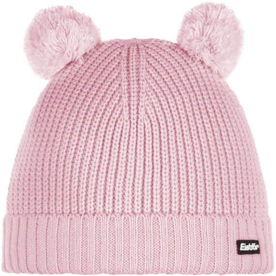 Czapka dziecięca Eisbar Ponti Pompon MÜ kids różowa