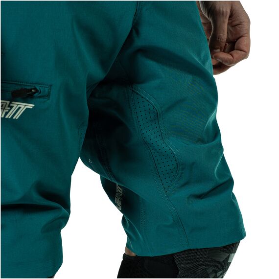 Spodenki rowerowe LEATT Shorts MTB Enduro 1.0, Kolor: zielony, Rozmiar: L, 3 zdjęcie