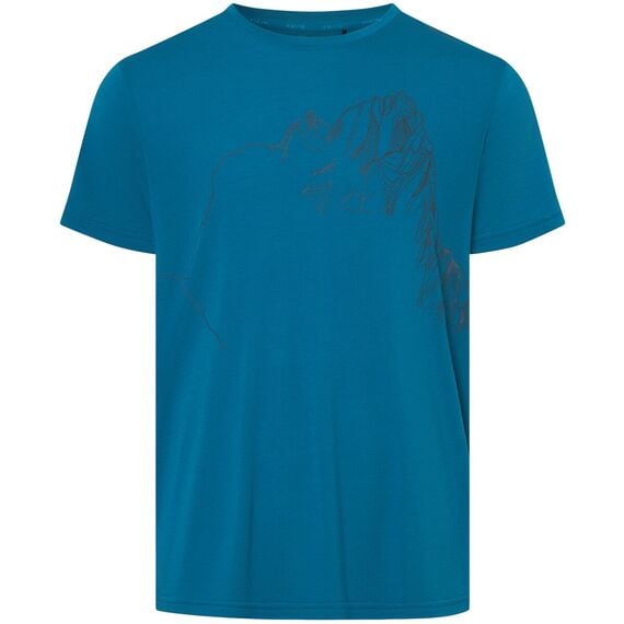 T-shirt męski VIKING Morain niebieski