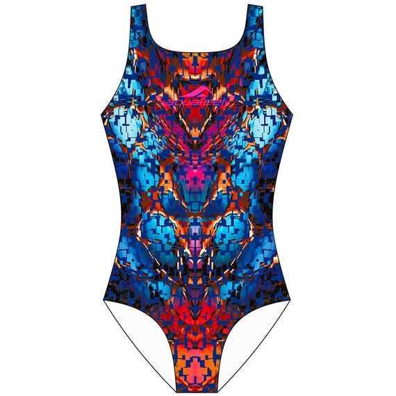 Strój kąpielowy damski Aquafeelback niebieski