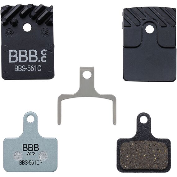 Okładziny hamulcowe z radiatorem BBB DiscStop Coolfin Shimano Road / XTR, 3 zdjęcie