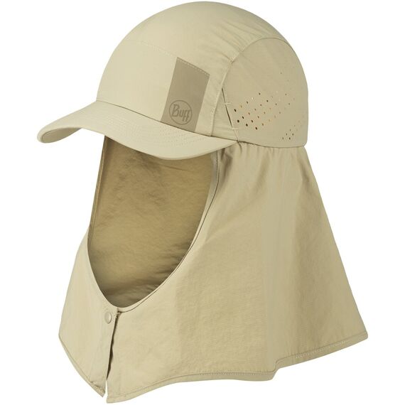 Czapka z daszkiem BUFF DESERT CAP SOLID BIRCH GREY S/M, 2 zdjęcie
