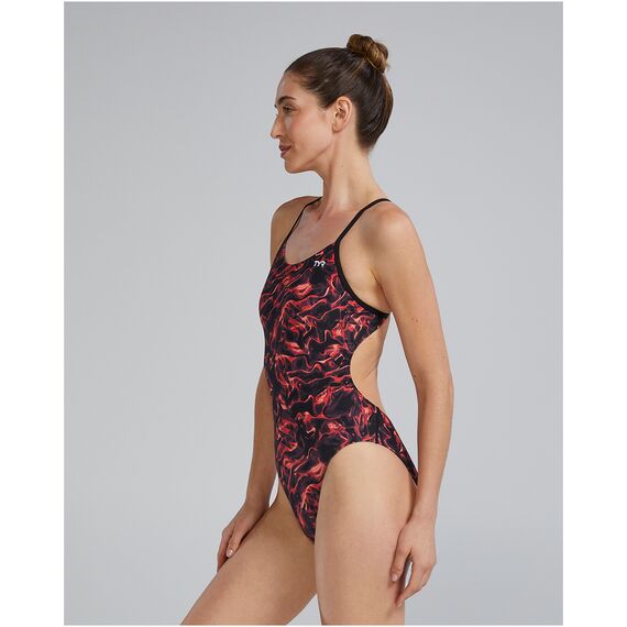 Strój pływacki damski TYR W CUTOUT ENERGIA, 2 zdjęcie