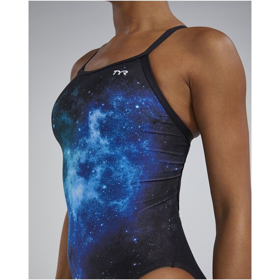 Strój pływacki damski TYR W DMDFIT STARBNE, 3 zdjęcie