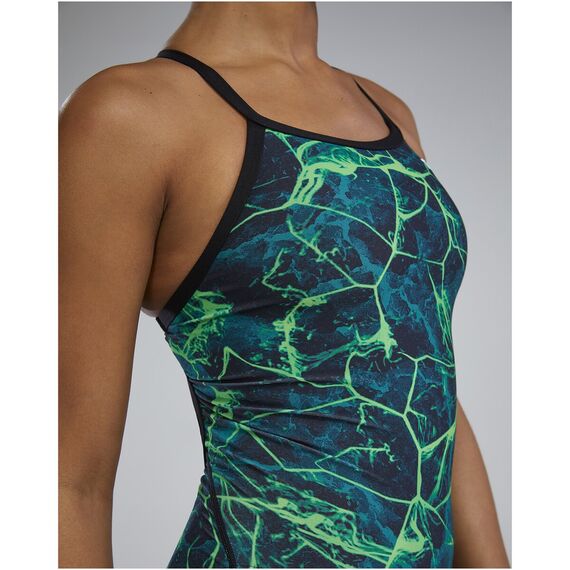 Strój pływacki damski TYR W DMDFIT SYNAPSE, 3 zdjęcie