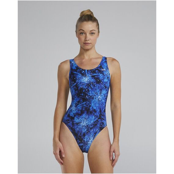 Strój pływacki damski TYR W MAXFIT RADIANT niebieski
