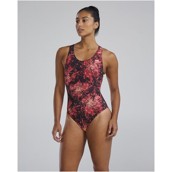 Strój pływacki damski TYR W MAXFIT RADIANT czerwony, Kolor: czerwony, Rozmiar: 36, 5 zdjęcie