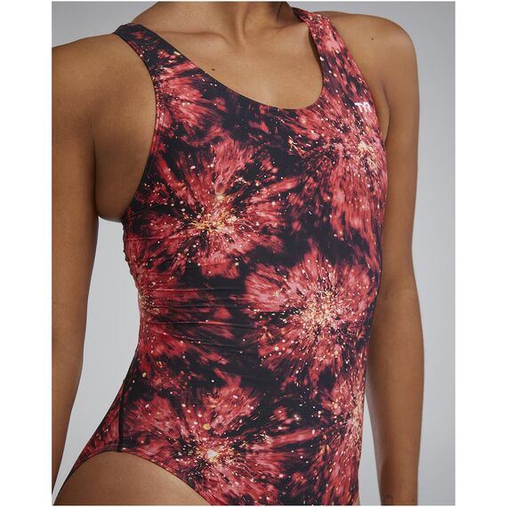 Strój pływacki damski TYR W MAXFIT RADIANT czerwony, Kolor: czerwony, Rozmiar: 30, 4 zdjęcie