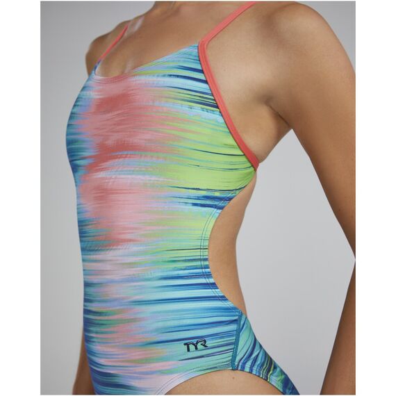 Strój pływacki damski TYR W CUTOUT BRAVURA, 11 zdjęcie