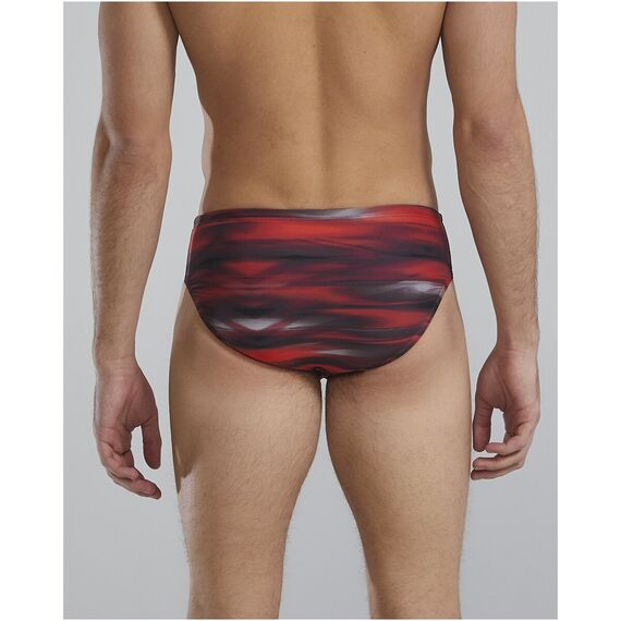 Kąpielówki męskie TYR TECHNOWV BRIEF czerwone, 4 zdjęcie