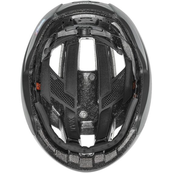 Kask rowerowy UVEX Rise CC czarny, Kolor: czarny, Rozmiar: 52-56, 5 zdjęcie