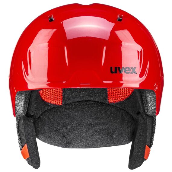 Kask narciarski Uvex Heyya czerwony, Kolor: czerwony, Rozmiar: 51-55, 3 zdjęcie