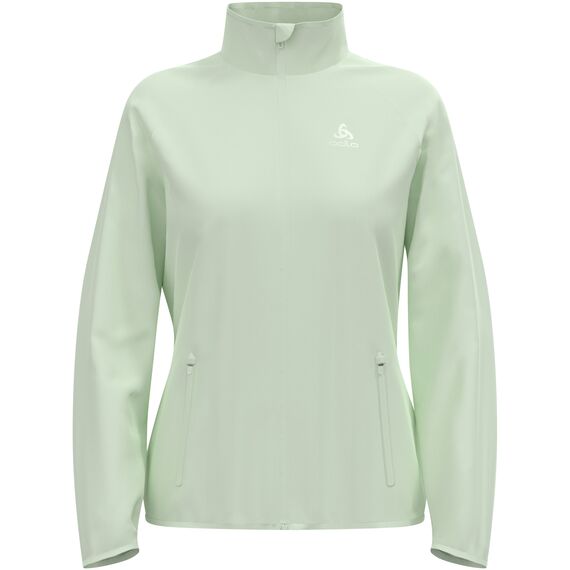Kurtka damska Odlo ESSENTIAL LIGHT Jacket zielona, Kolor: zielony, Rozmiar: XS