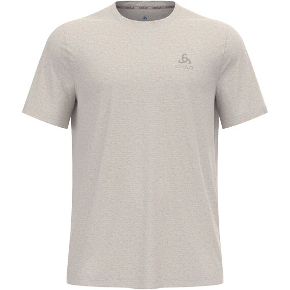 Koszulka techniczna męska Odlo T-shirt crew neck s/s ACTIVE 365 LINENCO beżowa, Kolor: szary, Rozmiar: L