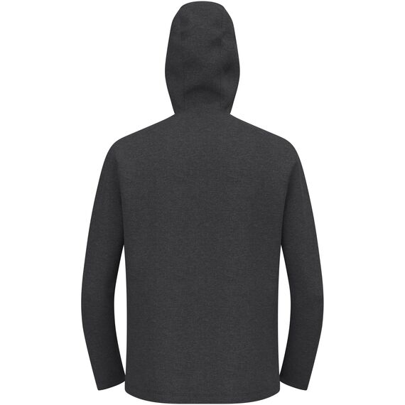 Bluza z kapturem do biegania męska Odlo ESSENTIAL szary, Kolor: szary, Rozmiar: XL
