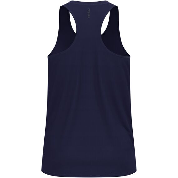 Koszulka bez rękawów męska Odlo ZEROWEIGHT CHILL-TEC Tank crew neck granatowa, Kolor: granatowy, Rozmiar: M