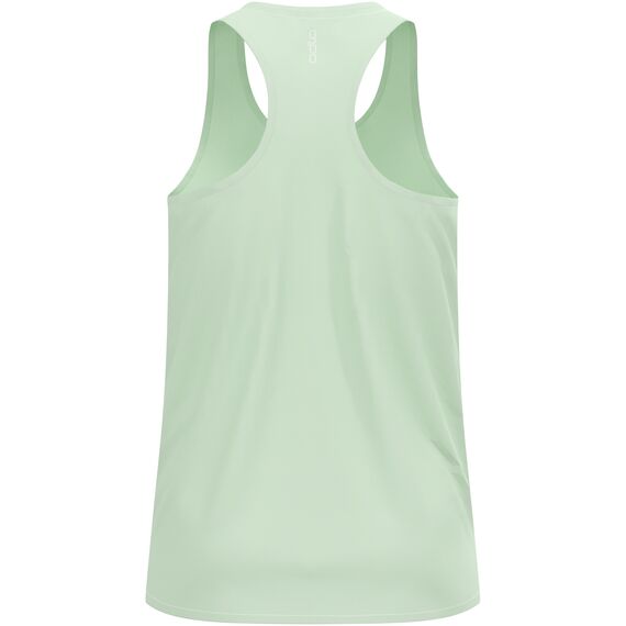 Koszulka bez rękawów męska Odlo ZEROWEIGHT CHILL-TEC Tank crew neck zielona, Kolor: zielony, Rozmiar: XL
