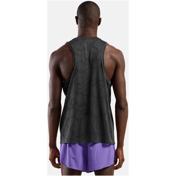 Koszulka bez rękawów męska Odlo ZEROWEIGHT ENGINEERED CHILL-TEC Tank crew neck czarna, Kolor: czarny, Rozmiar: M