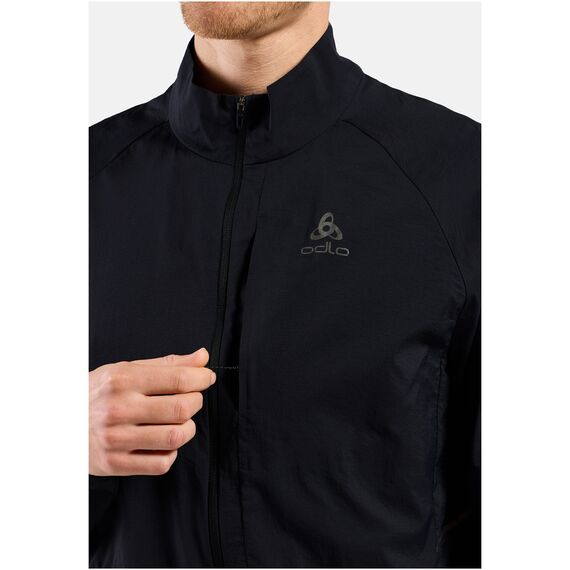 Kurtka męska Odlo ZEROWEIGHT Jacket czarna, Kolor: czarny, Rozmiar: XL