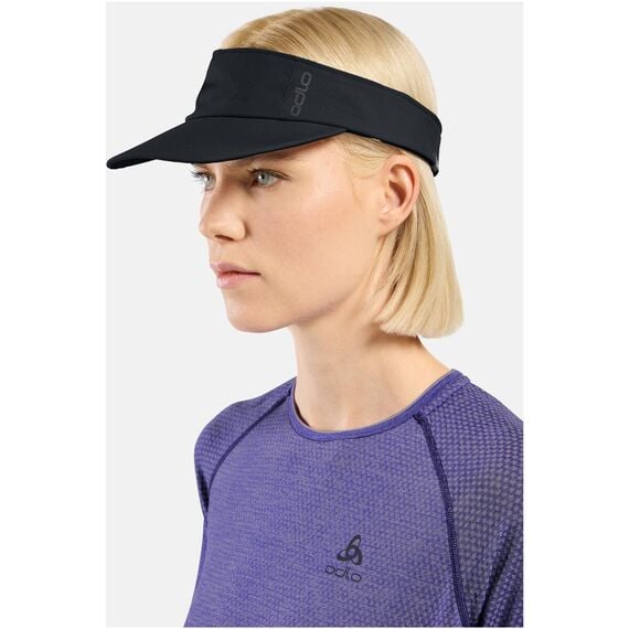 Daszek przeciwsłoneczny Odlo PERFORMANCE X-LIGHT Visor cap czarny, Kolor: czarny, Rozmiar: S/M