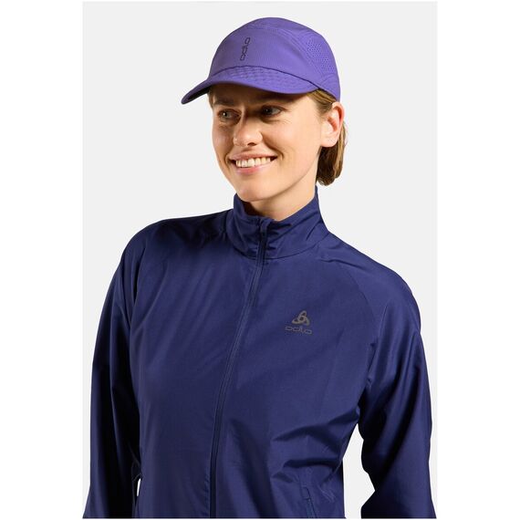 Czapka z daszkiem do biegania Odlo PERFORMANCE PRO Cap fioletowa, 2 zdjęcie