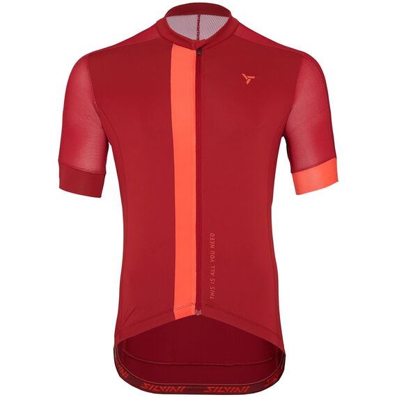 Koszulka rowerowa (z krótkim rękawem) męska SILVINI Men Jersey CARNIO, Rozmiar: L