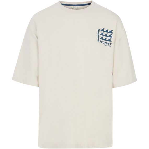 T-Shirt męski PROTEST PRTCode biały, 2 zdjęcie