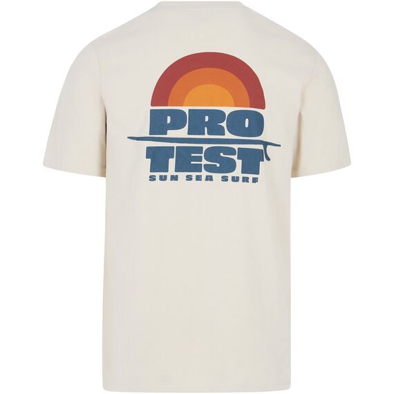 T-Shirt męski PROTEST PRTBaio biały, 2 zdjęcie