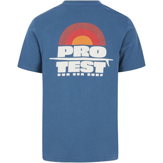 T-Shirt męski PROTEST PRTBaio niebieski, 2 zdjęcie