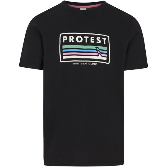 T-Shirt męski PROTEST PRTBarn czarny, Kolor: czarny, Rozmiar: M