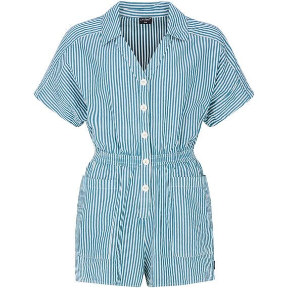 Kombinezon z krótkimi nogawkami damski PROTEST PRTAlexi niebieski, Kolor: niebieski, Rozmiar: S Kombinezon z krótkimi nogawkami damski PROTEST PRTAlexi niebieski, Kolor: niebieski, Rozmiar: S