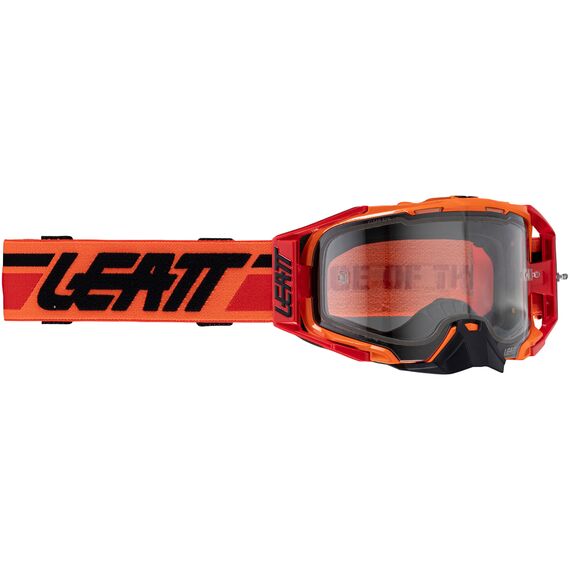 Gogle rowerowe LEATT Goggle Velocity 6.5 czerwone