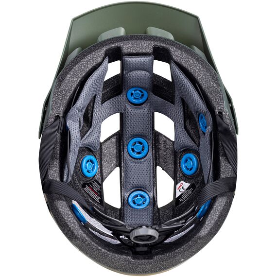 Kask rowerowy LEATT Helmet MTB AllMtn 1.0 V24 zielony, 7 zdjęcie