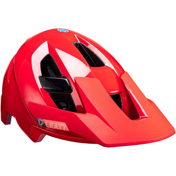 Kask rowerowy LEATT Helmet MTB AllMtn 3.0 V24 czerwony, Kolor: czerwony, Rozmiar: L, 5 zdjęcie