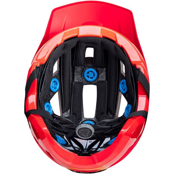 Kask rowerowy LEATT Helmet MTB AllMtn 3.0 V24 czerwony, Kolor: czerwony, Rozmiar: L, 4 zdjęcie