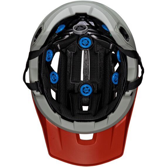Kask rowerowy (z wypinaną szczęką/3w1) LEATT Helmet MTB Enduro 3.0 V24 pomarańczowo-beżowy, Rozmiar: S
