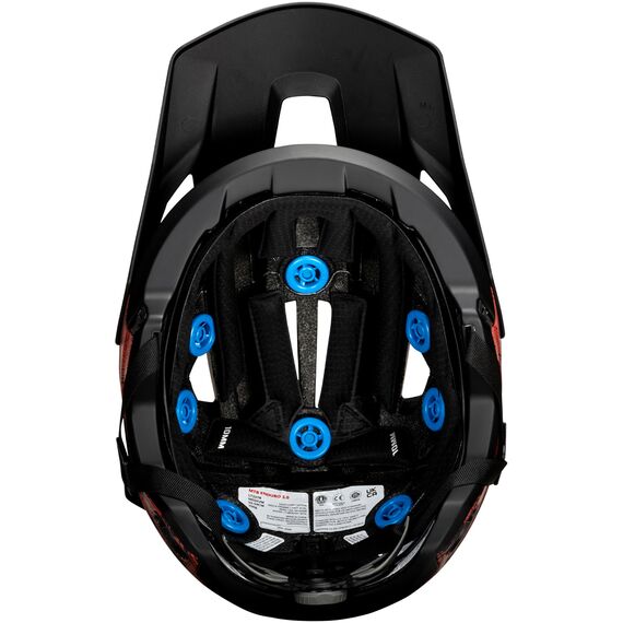 Kask rowerowy (z wypinaną szczęką/3w1) LEATT Helmet MTB Enduro 3.0 V25 czarno-czerwony, Kolor: czarny, Rozmiar: S, 2 zdjęcie