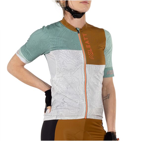 Koszulka rowerowa damska LEATT Jersey MTB Endurance 5.0 Women, Kolor: Multikolor, Rozmiar: S, 3 zdjęcie