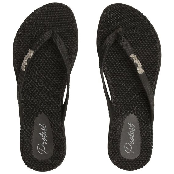 Klapki damskie PROTEST Stamp czarne, Kolor: czarny, Rozmiar: 37, 2 zdjęcie