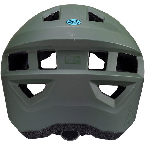 Kask rowerowy LEATT Helmet MTB AllMtn 1.0 V24 zielony, 3 zdjęcie