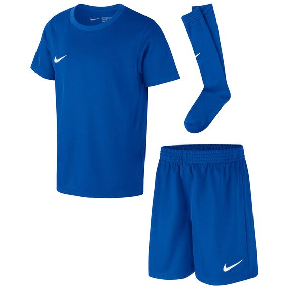 NIKE Komplet sportowy dla dzieci DRY Park Kit Set CD2244 463 niebieski, Kolor: niebieski, Rozmiar: S NIKE Komplet sportowy dla dzieci DRY Park Kit Set CD2244 463 niebieski, Kolor: niebieski, Rozmiar: S