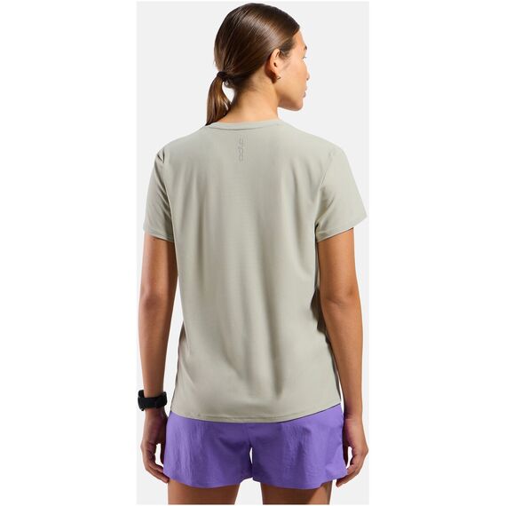 Koszulka damska Odlo ZEROWEIGHT CHILL-TEC T-shirt crew neck s/s szara, 3 zdjęcie