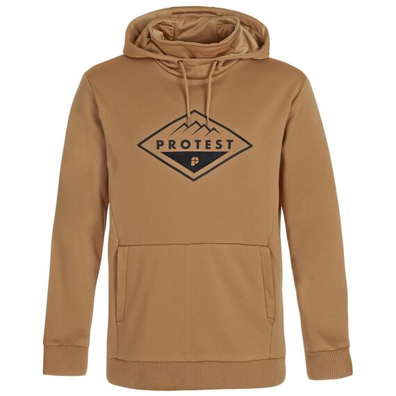 PROTEST Bluza męska Protest PRTISSYK hoody brązowa, Kolor: brązowy, Rozmiar: M