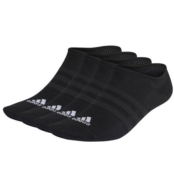 Skarpety adidas Thin and Light No-Show 3PP IC1327 czarne, Kolor: czarny, Rozmiar: 37-39