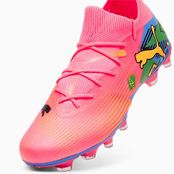 Puma Buty Future 7 Match NJR FG/AG 107840-01, Kolor: różowy, Rozmiar: 44.5, 4 zdjęcie